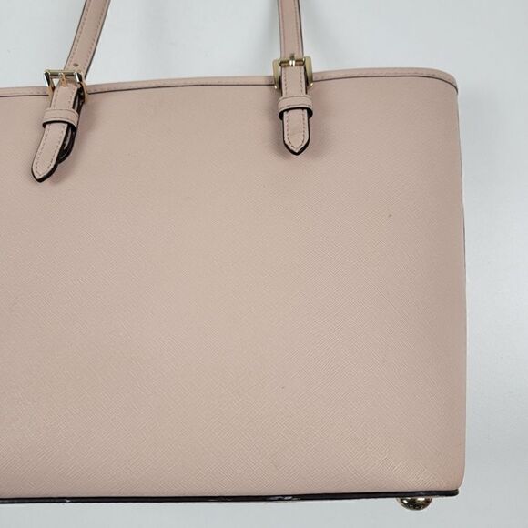 Michael Kors Jet Set Medium Saffiano Tote Handbag Purse - Picture 9 of 14